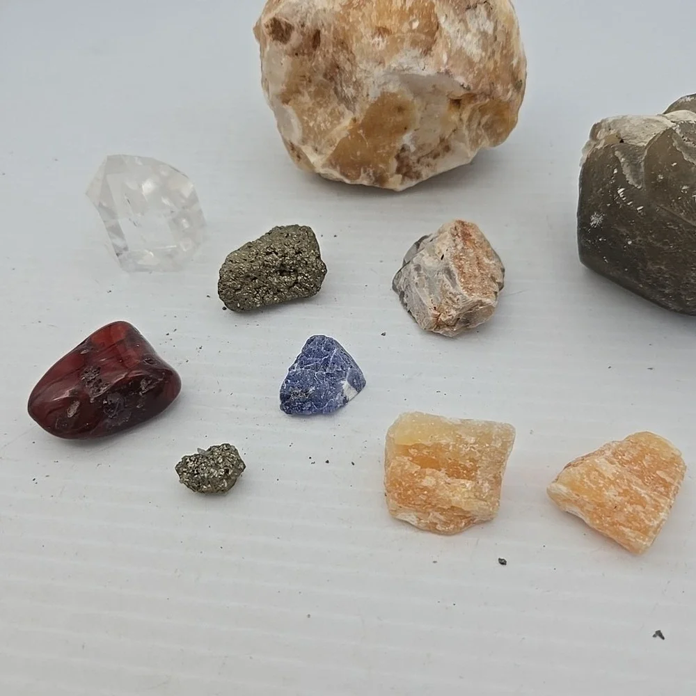 Unique Rock / Fossil Lot‎ Of 10